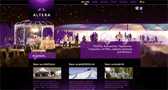 Desktop Screenshot of altera.hr
