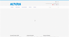 Desktop Screenshot of altera.com.tr
